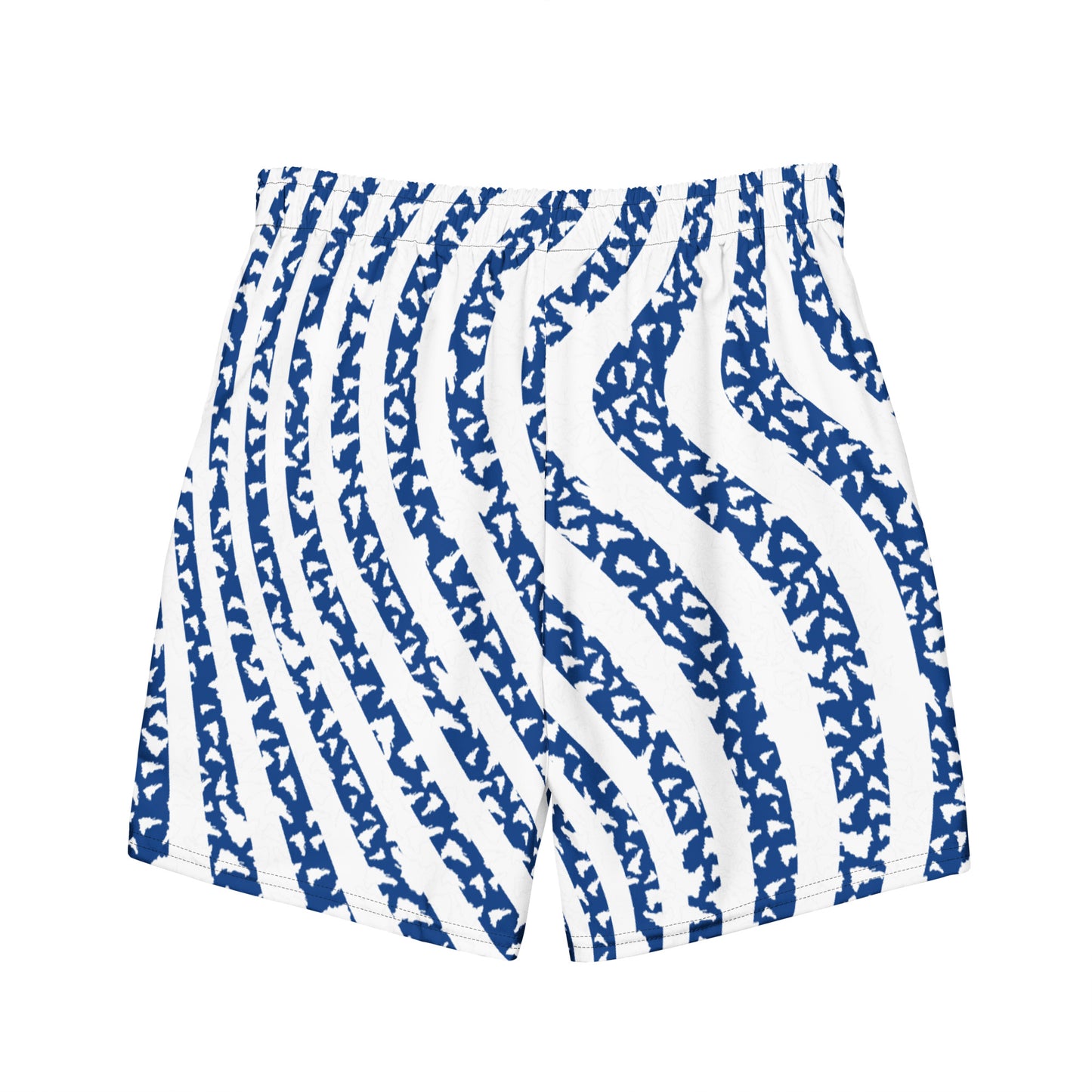 Rulay Life Swim Trunks — Dominican Republic Design Island Abstract Waves