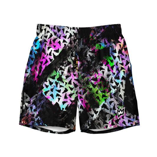 Rulay Life Swim Trunks — Dominican Republic Design Island Street Art Cheetah