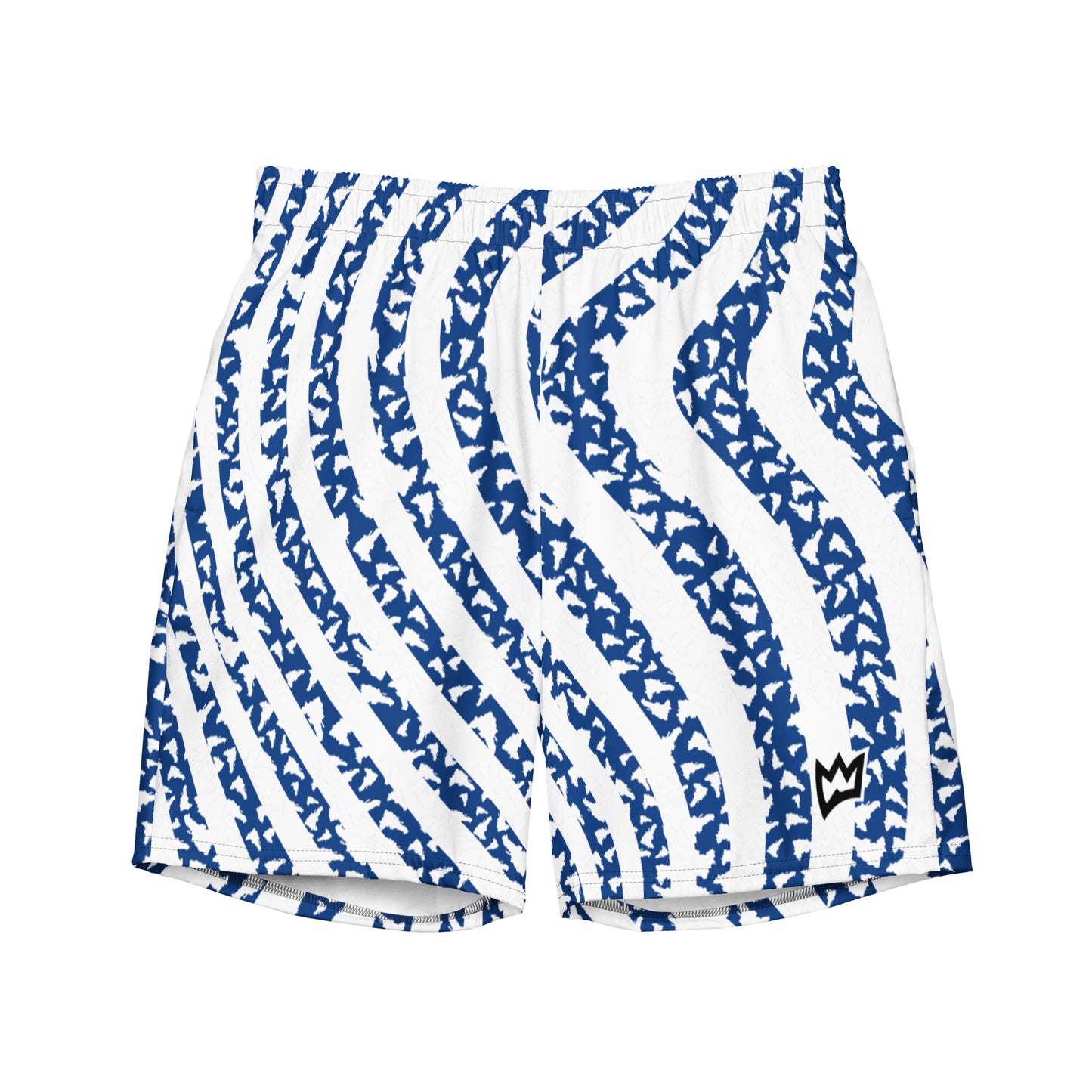 Rulay Life Swim Trunks — Dominican Republic Design Island Abstract Waves