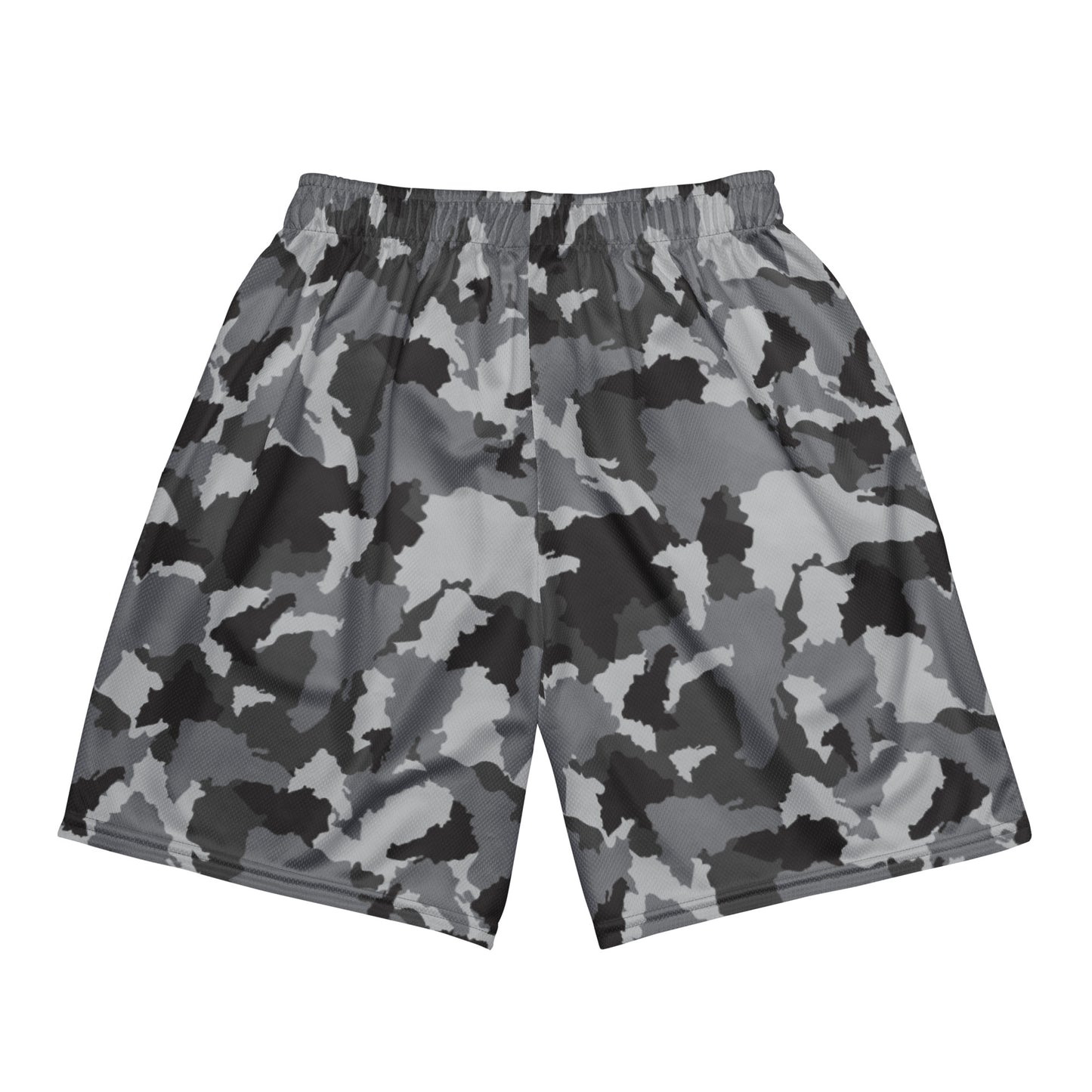 Rulay Life Unisex mesh shorts - Dominican Print Camo Black