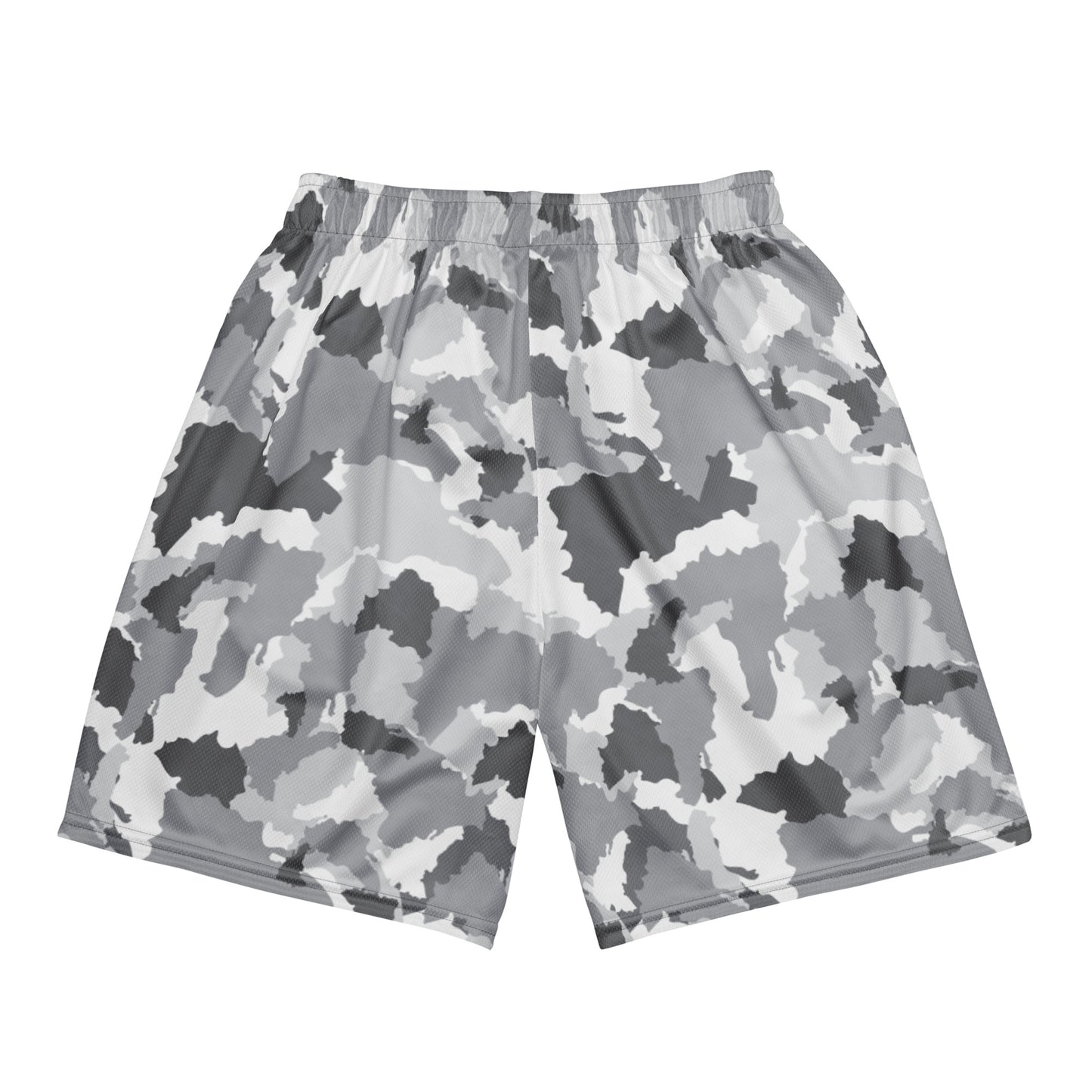 Rulay Life Unisex mesh shorts - Dominican Print Camo White