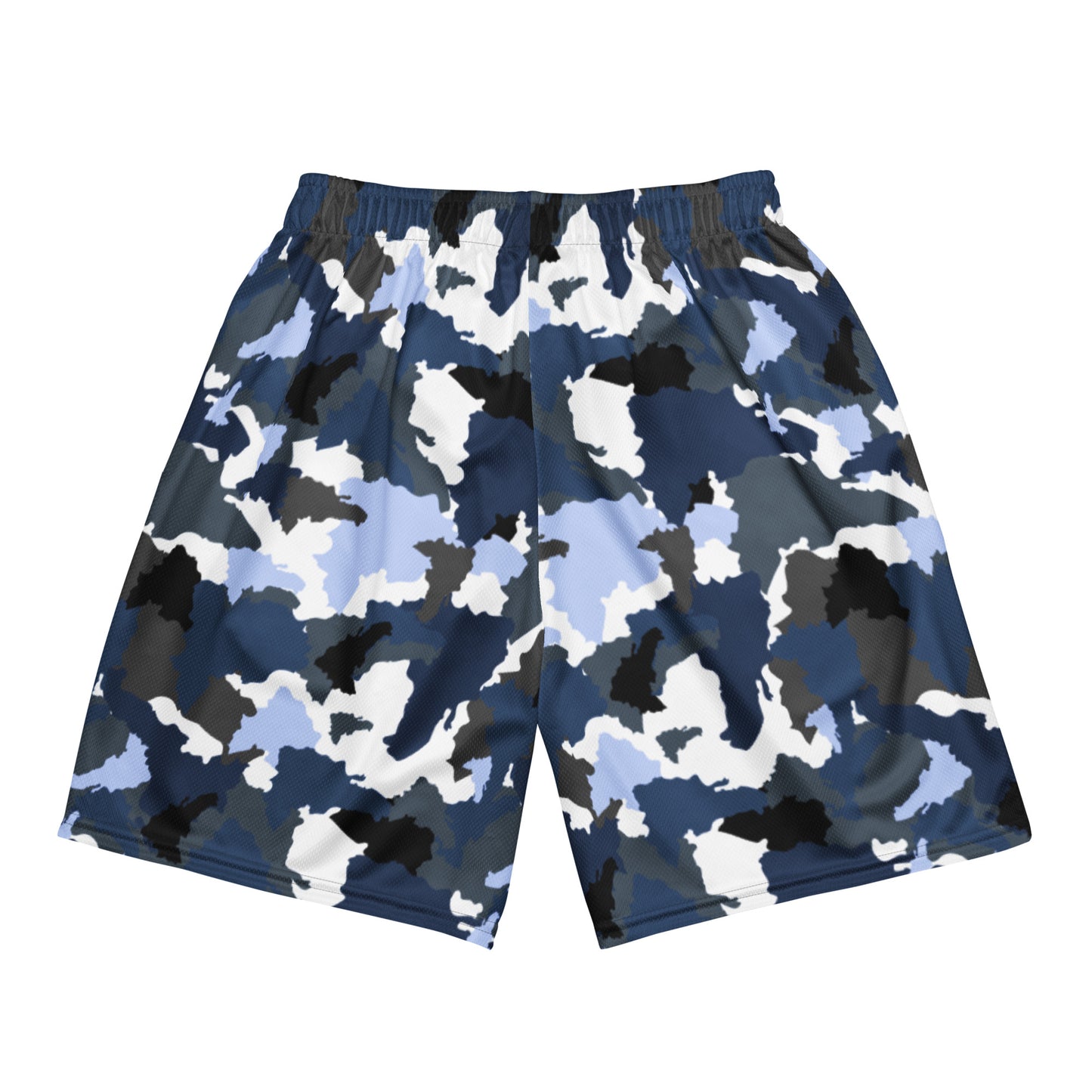 Rulay Life Unisex mesh shorts - Dominican Print Camo Rain