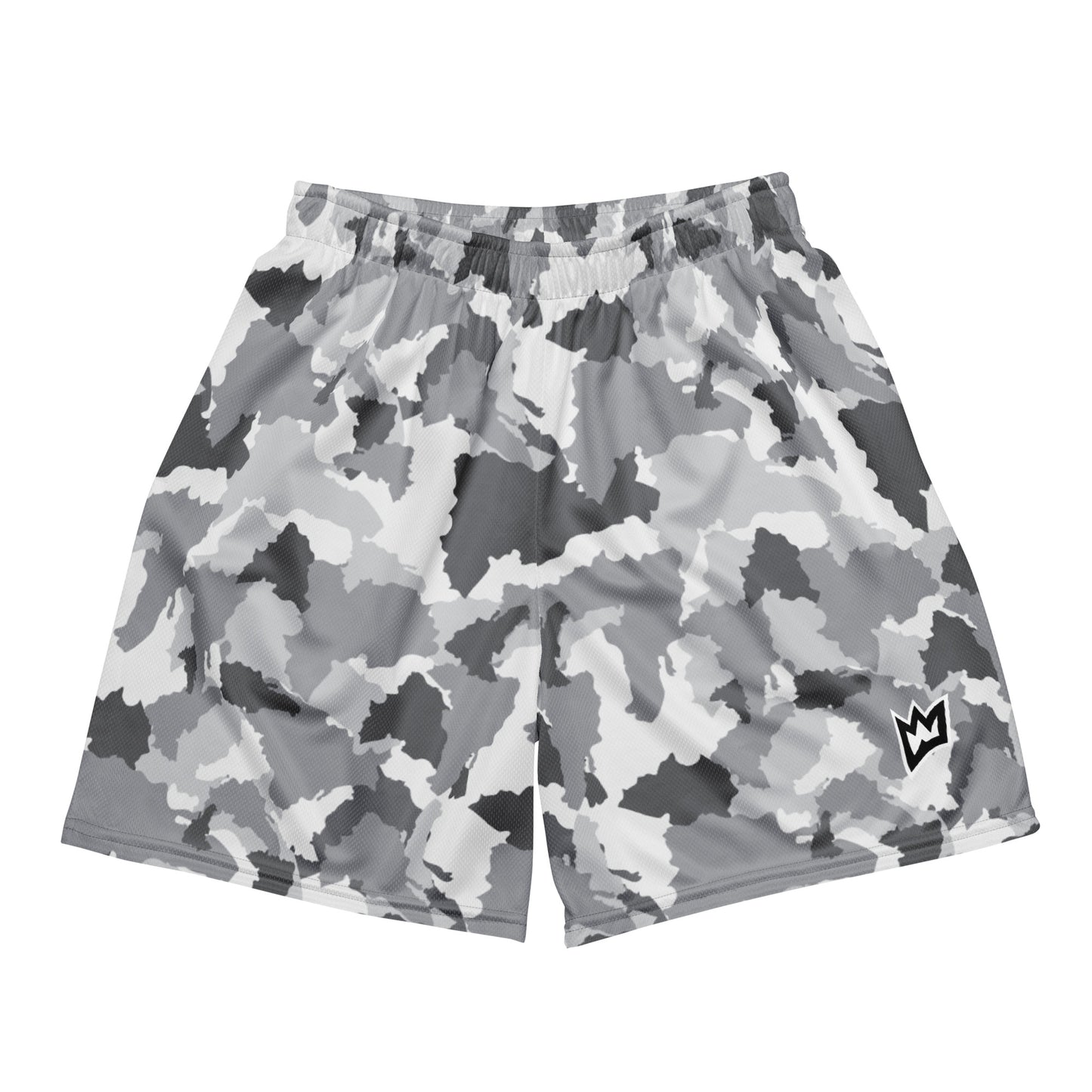 Rulay Life Unisex mesh shorts - Dominican Print Camo White