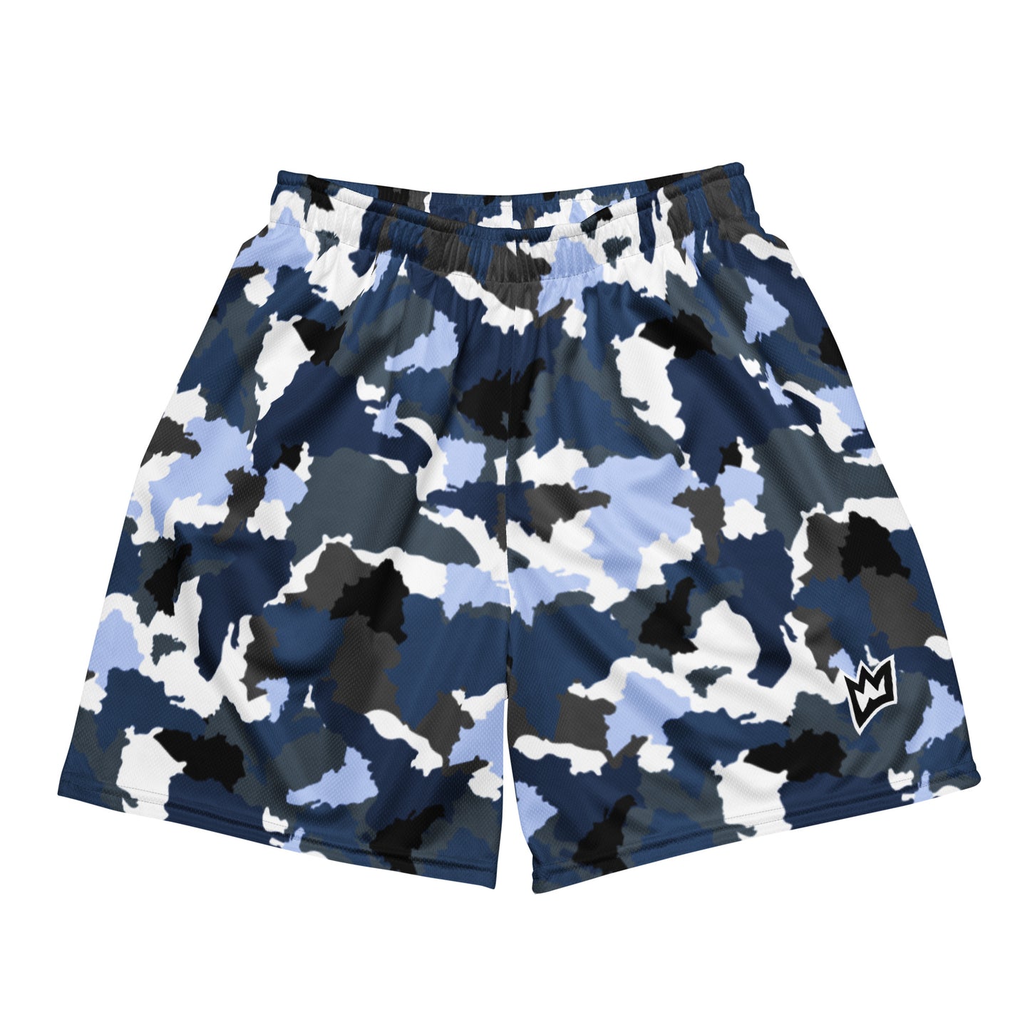 Rulay Life Unisex mesh shorts - Dominican Print Camo Rain