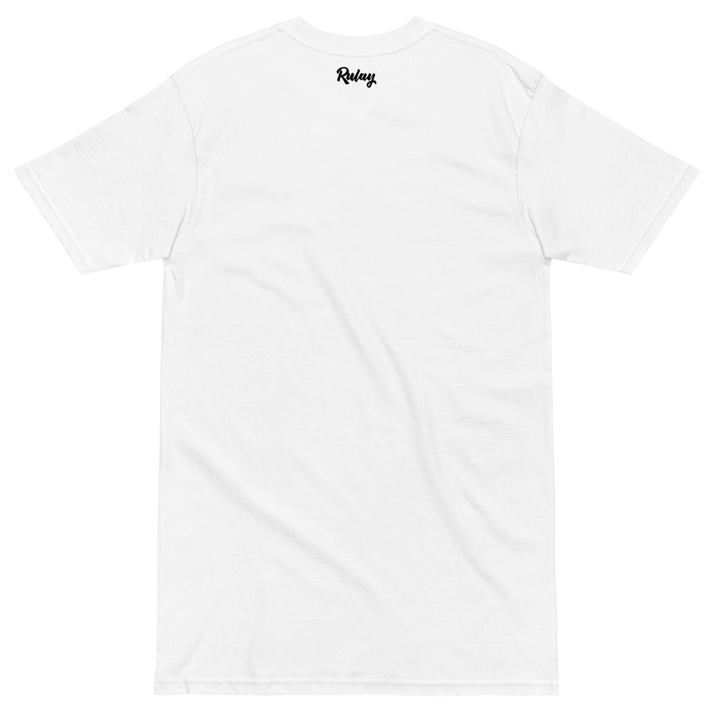 Rulay LIfe — premium heavyweight tee — Tape graphic